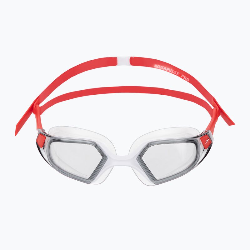 Окуляри для плавання Speedo Aquapulse Pro червоні/білі 2