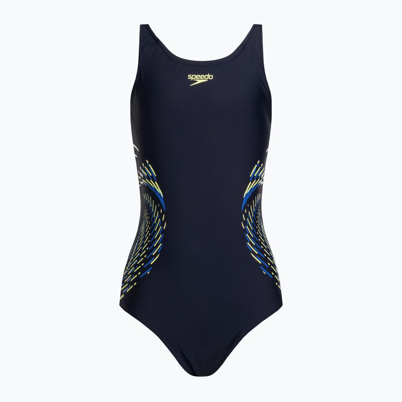 Купальник суцільний дитячий  Speedo Plastisol Placement Muscleback чорний 8-0832414380