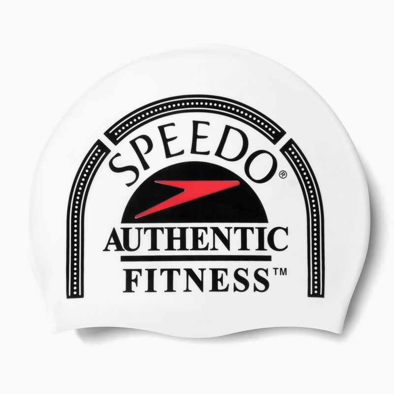 Шапочка для плавання Speedo Printed Silicone біла 8-0838514630 3