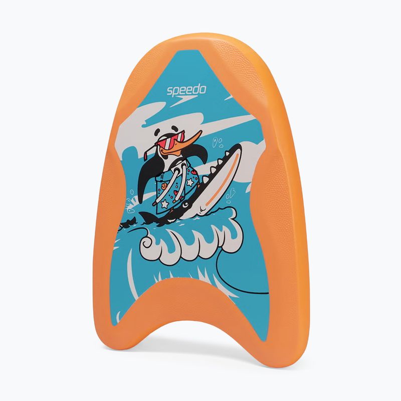 Дошка для плавання Speedo Turtle Printed Float chima azue blue/fluro orange 2