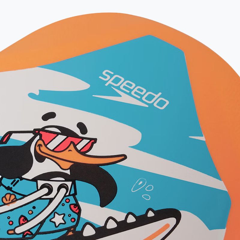 Дошка для плавання Speedo Turtle Printed Float chima azue blue/fluro orange 4