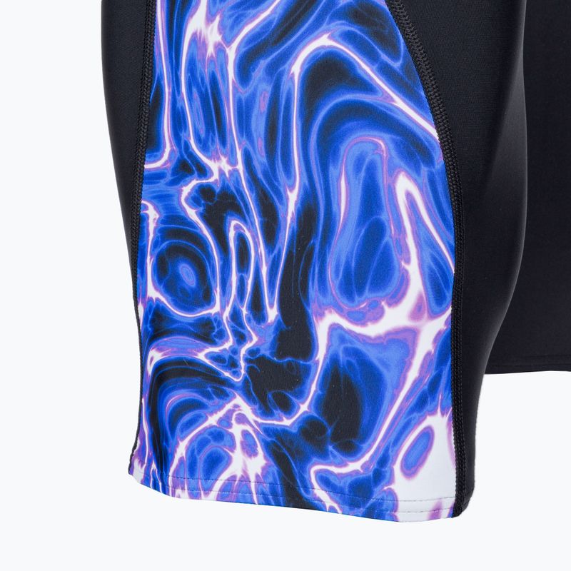 Чоловічі плавки Speedo Allover Digi V-Cut чорний/синій 4