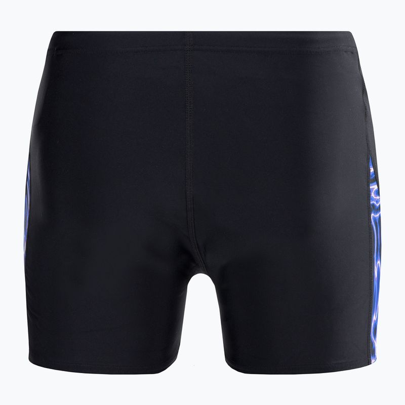 Чоловічі плавки-боксери Speedo Allover Digi V-Cut чорні/сині 2