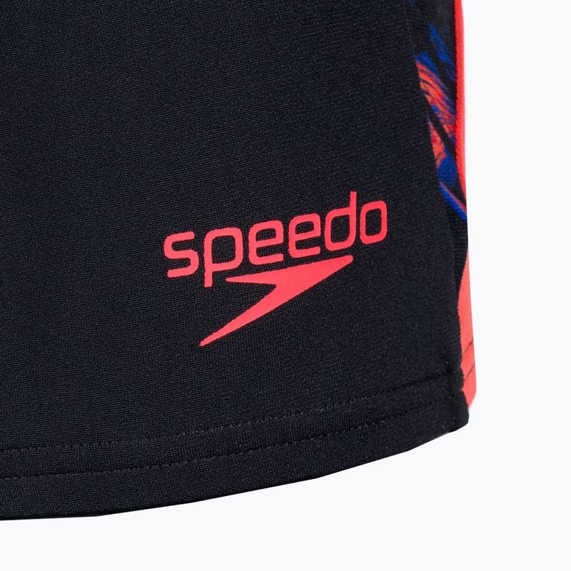 Чоловічі плавальні шорти Speedo ECO END+ Splice чорні/помаранчеві 3