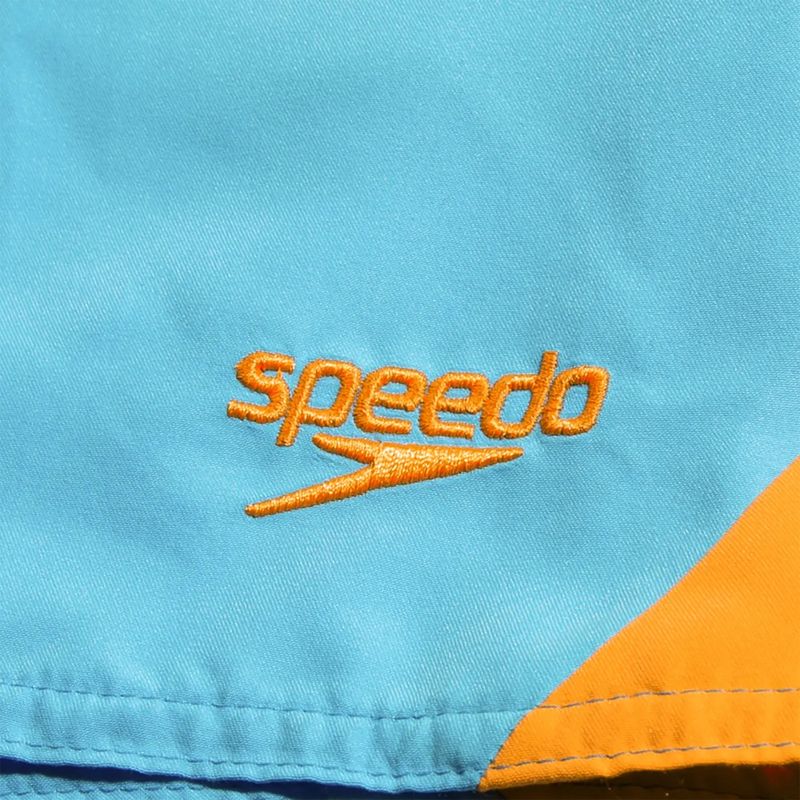 Шорти для плавання чоловічі Speedo Hyperboom Splice 16" picton blue/true cobalt/mandarin peel 3