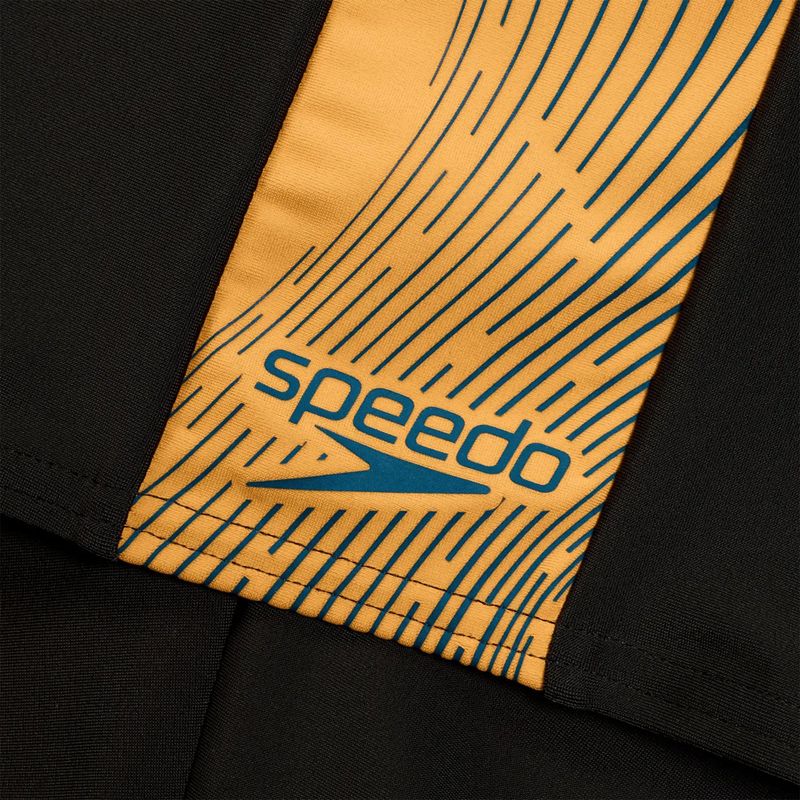 Плавки чоловічі Speedo Dive black/dark teal/mandarin Peel 3