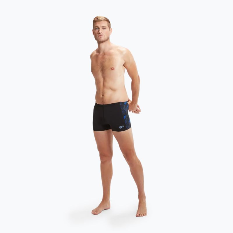 Плавки Speedo Hyperboom black/curious blue/true cobalt 5