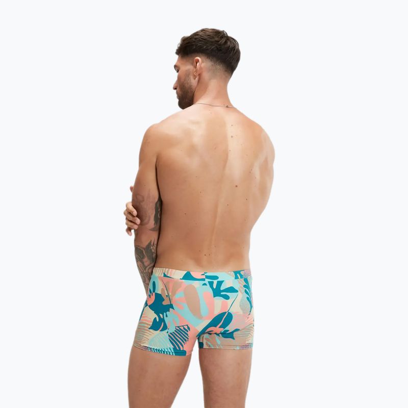 Плавки чоловічі Speedo Escape peacock/cupid coral/pale tan/fresh blue/saddle taupe 6