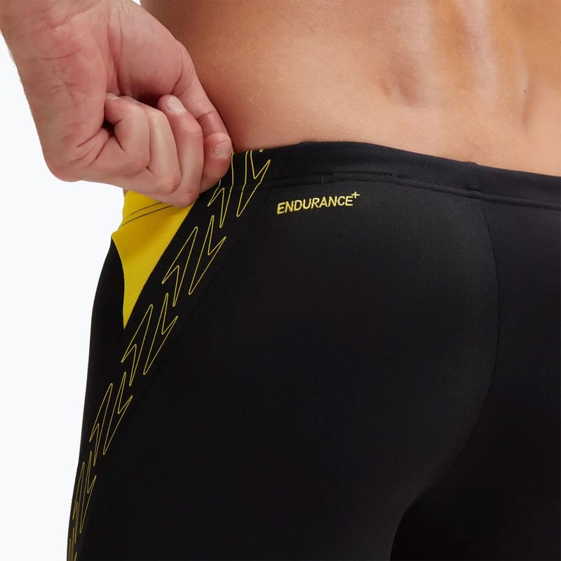 Плавки чоловічі Speedo Hyper Boom Splice black/lemon drizzle 7