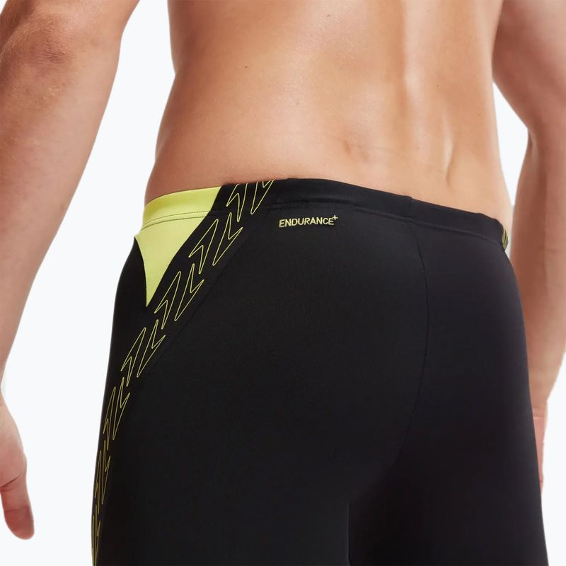 Плавки для плавання чоловічі Speedo Hyper Boom Splice black/lemon drizzle 8