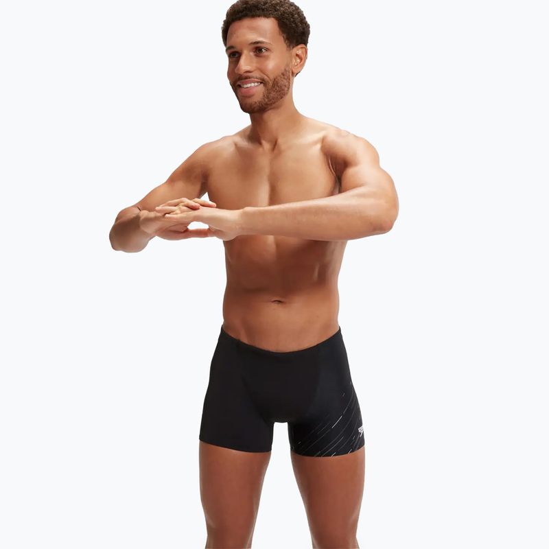 Плавки чоловічі Speedo Hyperboom V-Cut black/usa charcoal/white 5