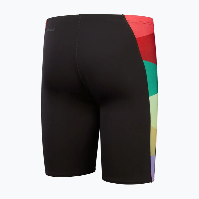 Плавки чоловічі Speedo Placement Digital V-Cut black/sweet purple/harlequin green/watermelon 2