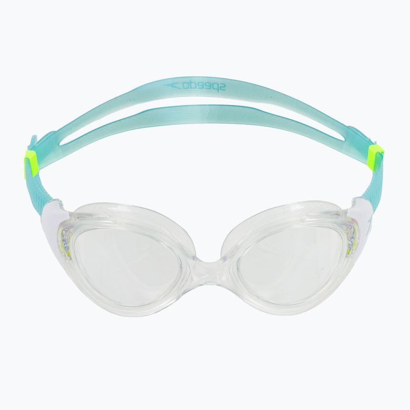 Окуляри для плавання жіночі Speedo Biofuse 2.0 clear / white / marine blue / clear 2
