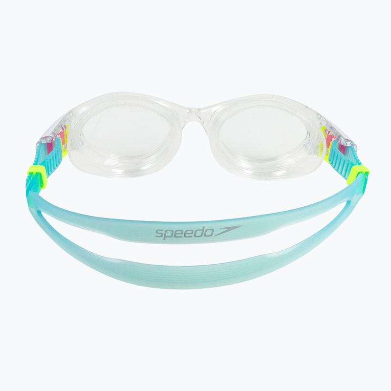 Окуляри для плавання жіночі Speedo Biofuse 2.0 clear / white / marine blue / clear 4