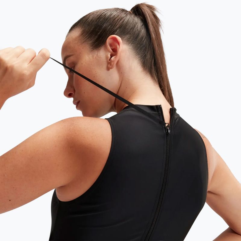 Купальник суцільний жіночий Speedo Hydrasuit black/white 9