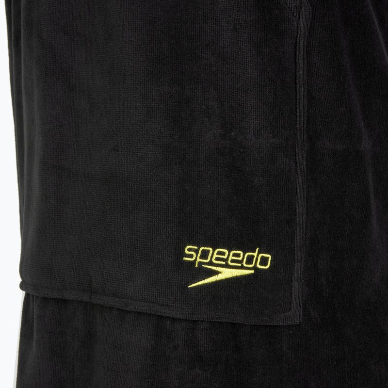 Пончо для плавання Speedo Swim Poncho S чорне/гіпержовте 3
