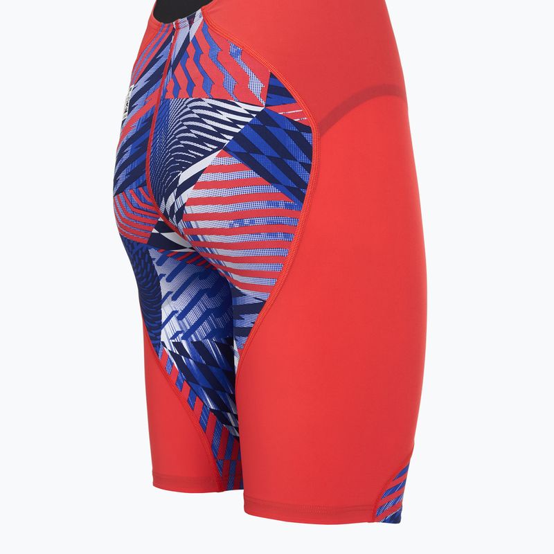 Купальник Speedo Fastskin LZR Ignite Kneeskin flame red/bolt/white 4