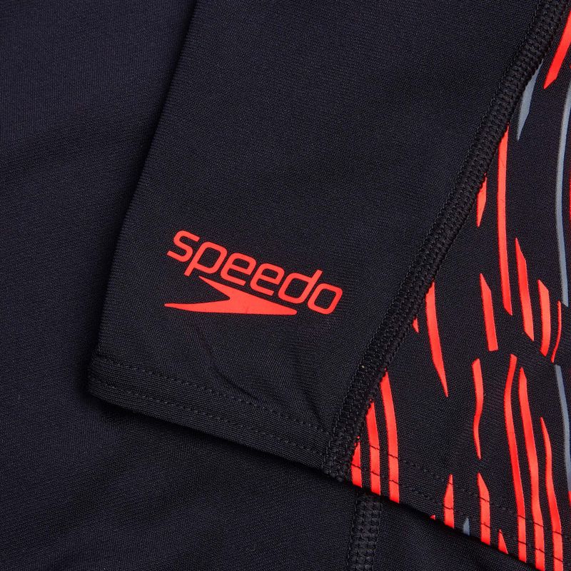 Speedo Tech Panel Чоловічі плавки Jammer чорний / сирена червоний / вугілля США 9