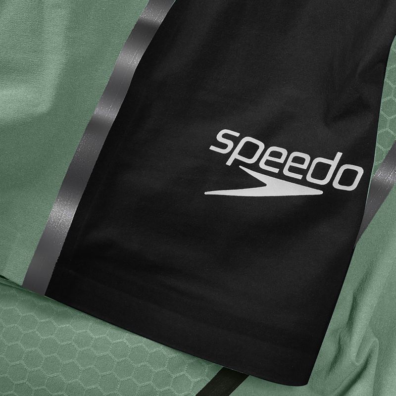 Купальник стартовий жіночий Speedo Fastskin LZR Pure Intent 2.0 Openback Kneeskin country green/black/tridescent 5