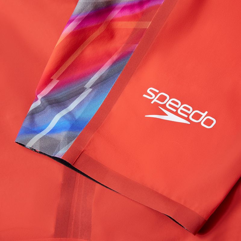 Купальник суцільний жіночий Speedo Fastskin LZR Pure Valor 2.0 Openback Kneeskin flame red/picton blue 3