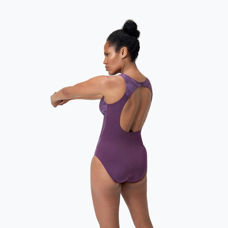 Купальник суцільний Speedo Shaping LapisNite One Piece plum dandy 7