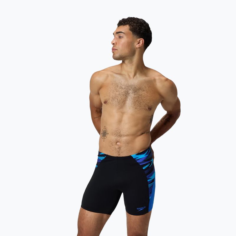 Джамери чоловічі Speedo Endurance+ Max Splice Jammer black/cobalt pop 4