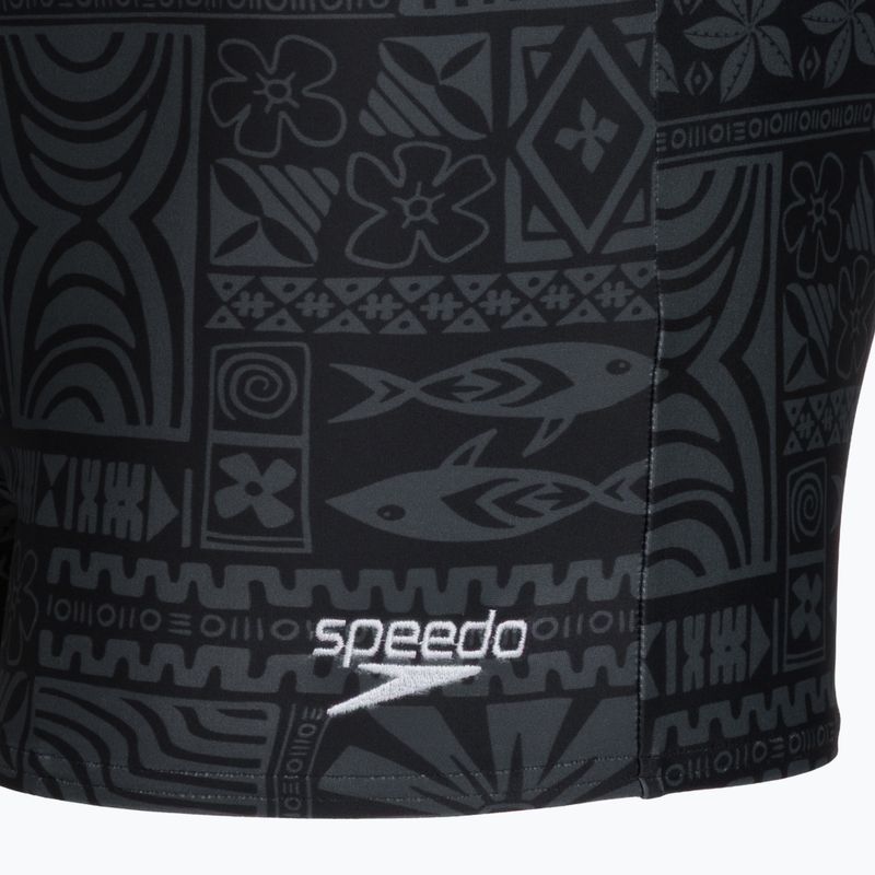 Плавки-боксерки Speedo Valmilton Aquashort anthracite 4