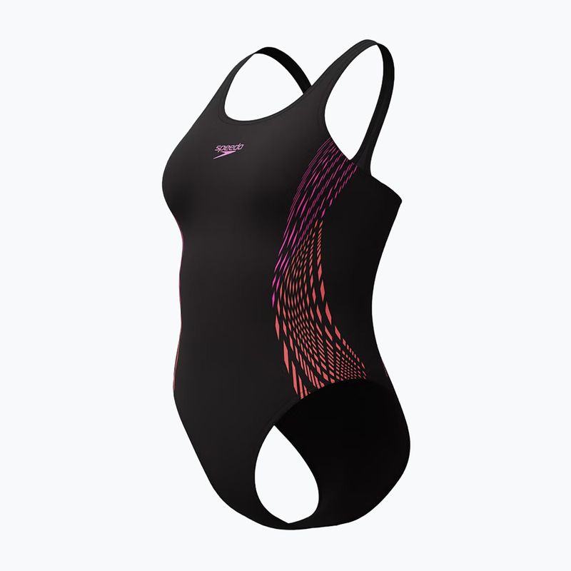 Купальник суцільний жіночий Speedo Placement Muscleback neon violet 3