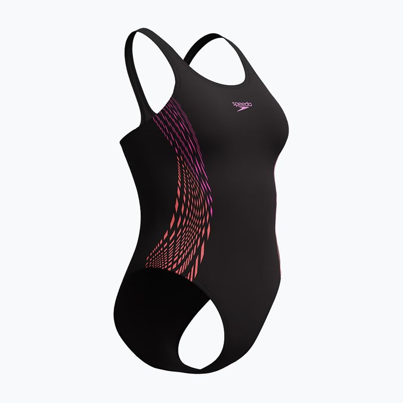 Купальник суцільний жіночий Speedo Placement Muscleback neon violet 4