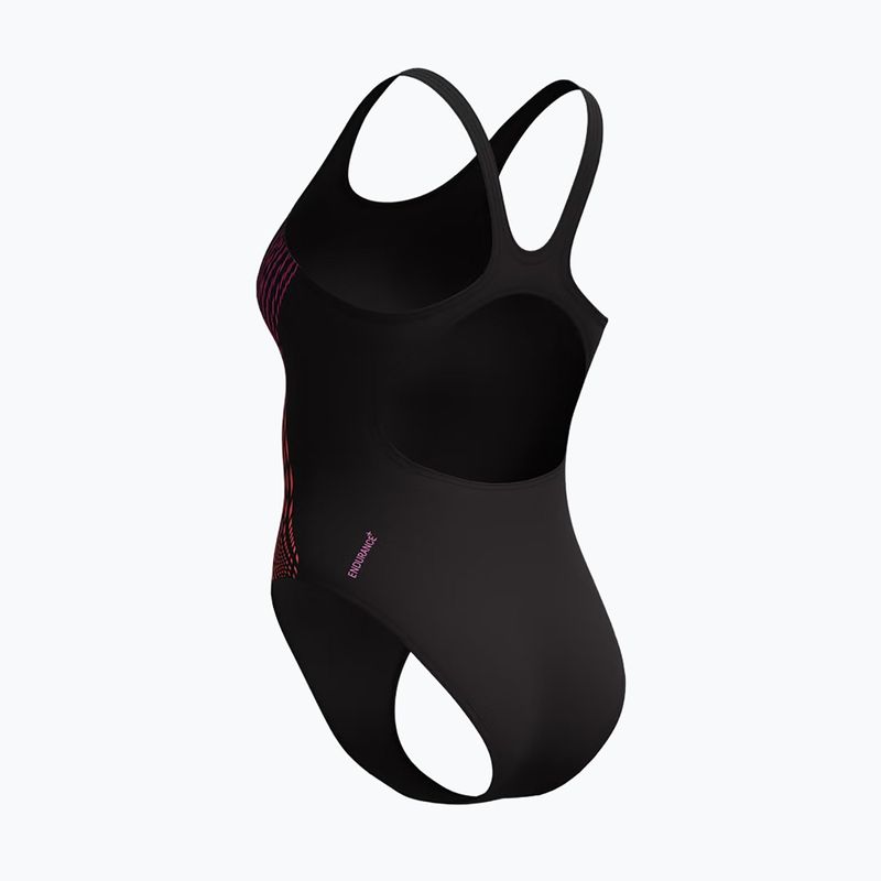 Купальник суцільний жіночий Speedo Placement Muscleback neon violet 5