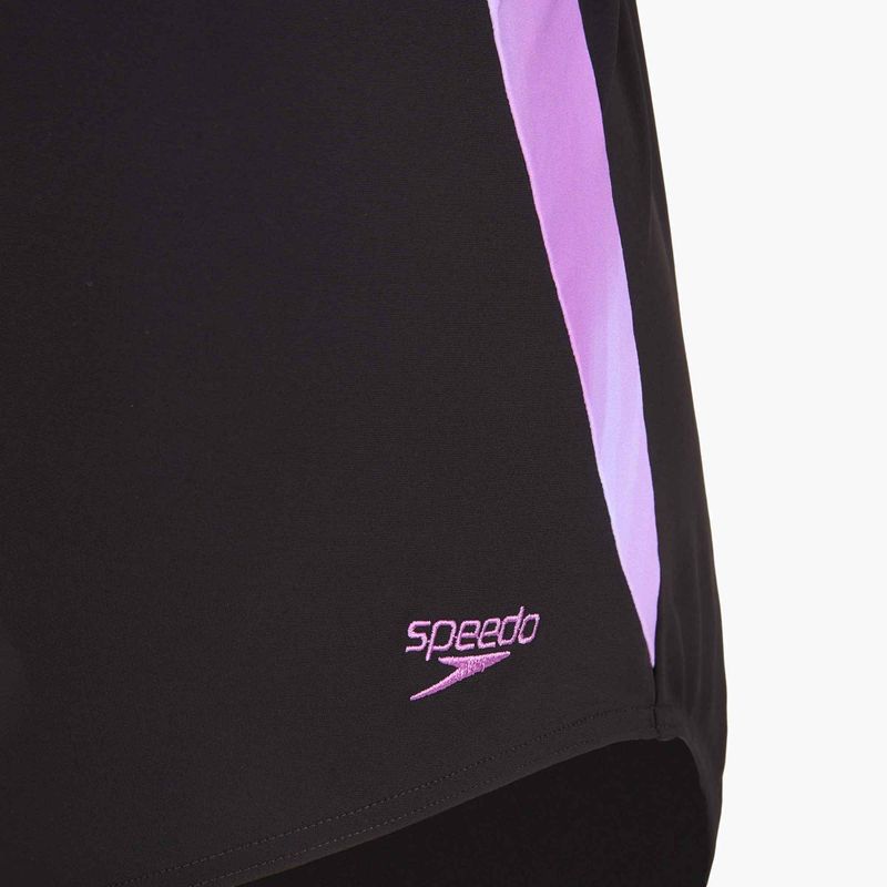 Купальник суцільний жіночий Speedo Shaping LunaLustre Printed neon violet 3