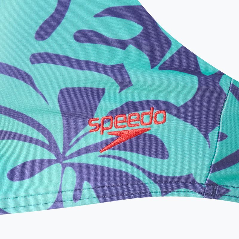 Купальник роздільний жіночий Speedo Printed Adjustable Thinstrap hapuna blue 3