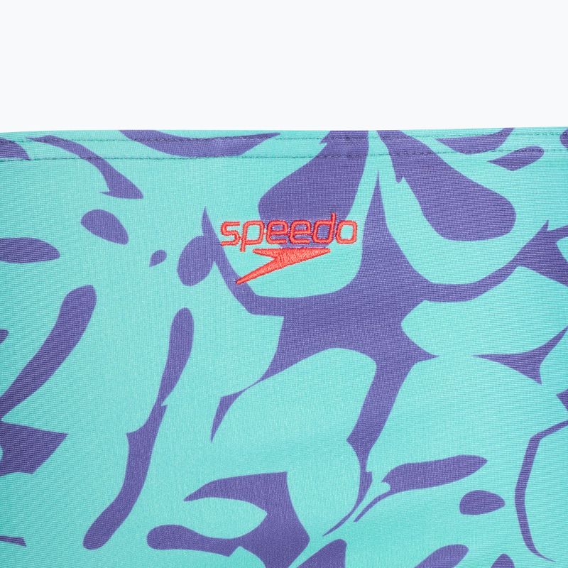 Купальник роздільний жіночий Speedo Printed Adjustable Thinstrap hapuna blue 4