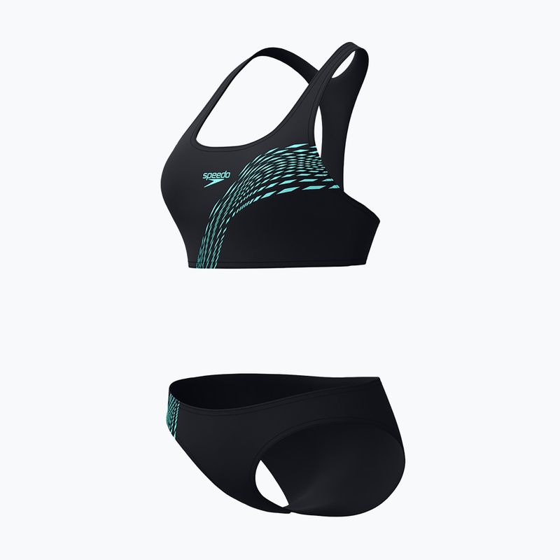Жіночий купальник з двох частин Speedo Placement Bikini set arctic glass 3
