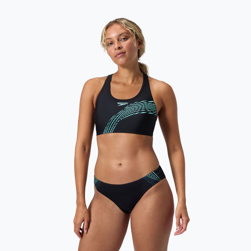 Жіночий купальник з двох частин Speedo Placement Bikini set arctic glass 5