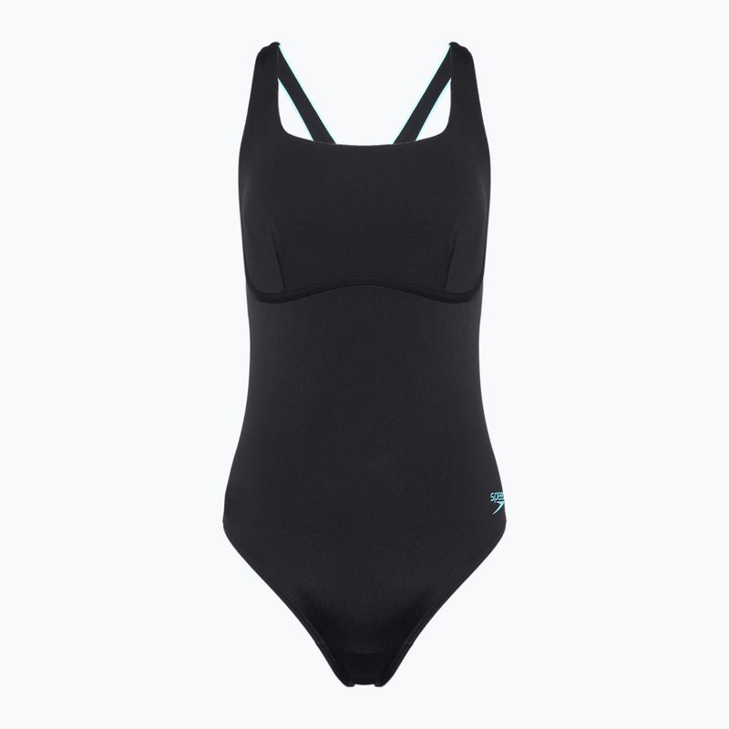 Купальник суцільний жіночий Speedo Flex Band with Swim Bra anthracite