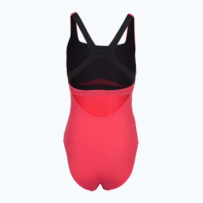 Купальник суцільний жіночий Speedo Flex Band with Swim Bra raspbery fill/vermilion/punch 8