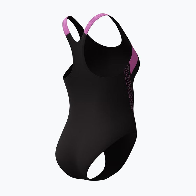 Купальник суцільний жіночий Speedo HyperBoom Splice Racerback neon violet 4
