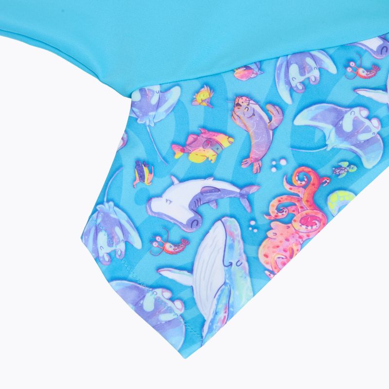 Чоловічий двокомпонентний купальний костюм Speedo Learn To Swim Digital Rash Top Set turkish sea 6