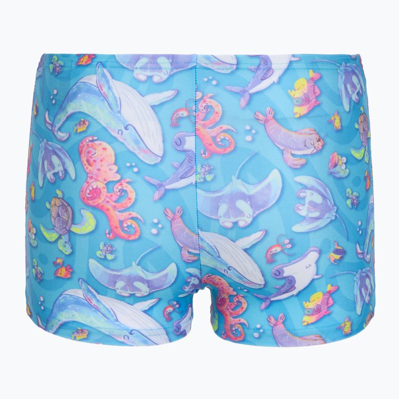 Чоловічий двокомпонентний купальний костюм Speedo Learn To Swim Digital Rash Top Set turkish sea 8
