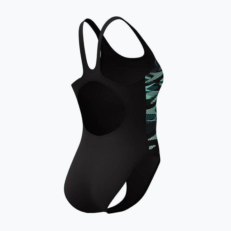 Купальник суцільний жіночий Speedo Hyperboom Placement Muscleback dark teal 6
