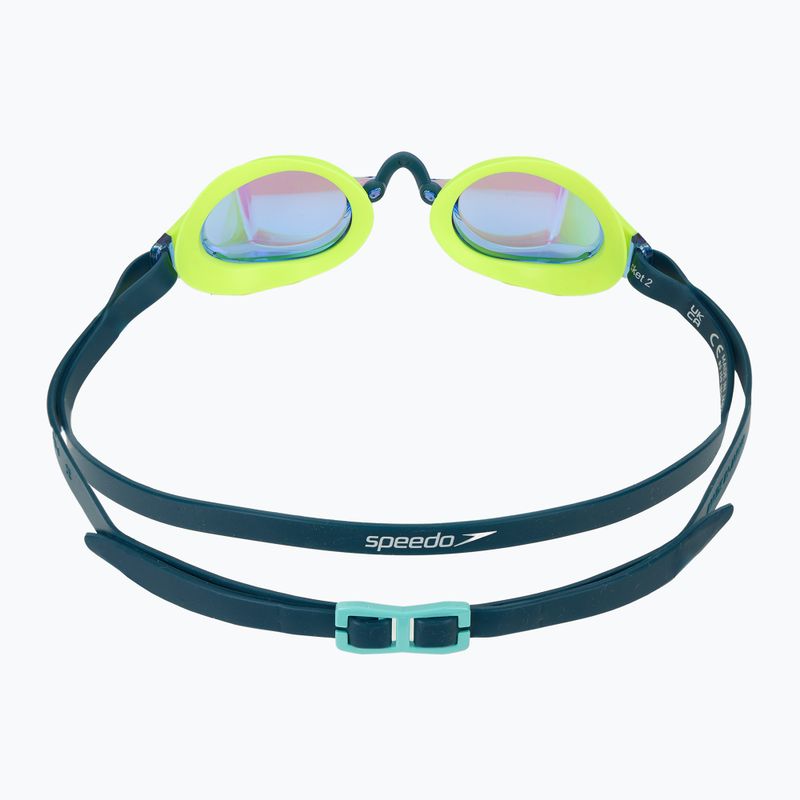 Окуляри для плавання Speedo Fastskin Speedsocket 2 Mirror hyper yellow/cobalt/emerald 4