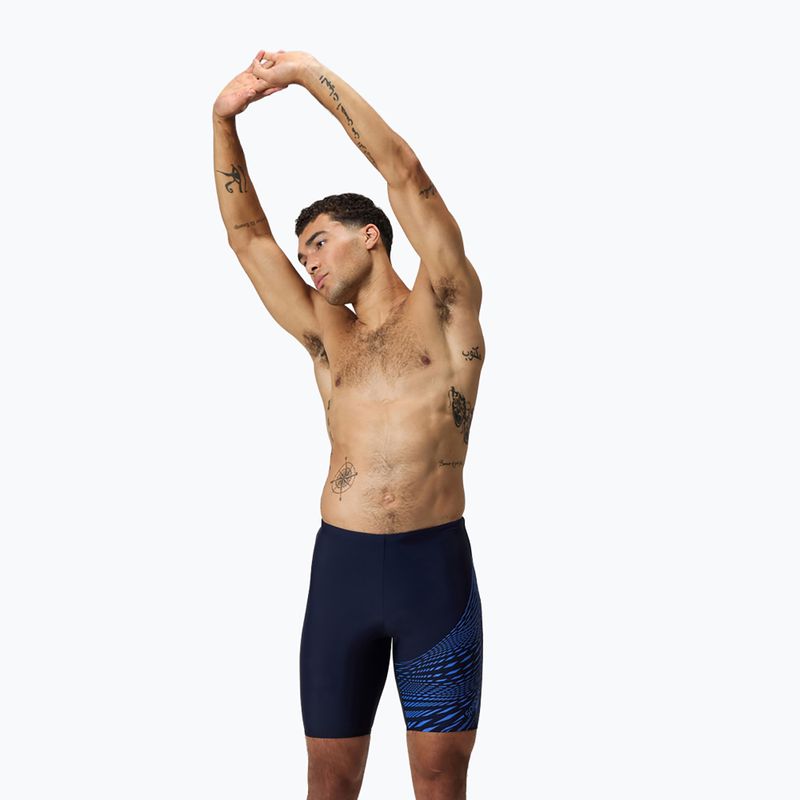 Джамери чоловічі Speedo Medley Logo Jammer navy/cobalt pop 8