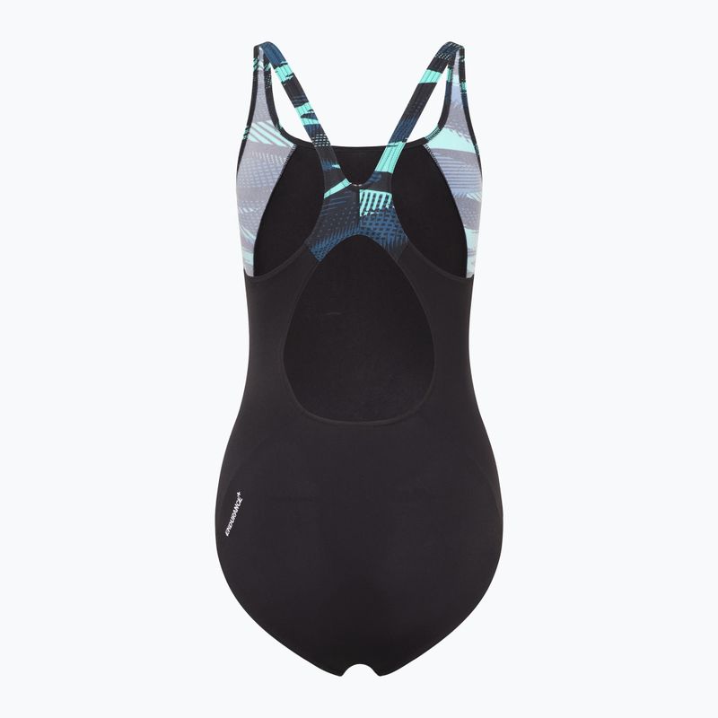 Купальник суцільний жіночий Speedo HyperBoom Splice Muscleback dark teal 2