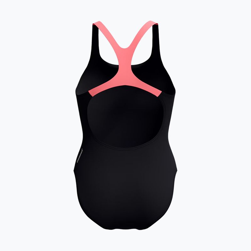 Купальник суцільний жіночий Speedo Medley Logo Medalist coral sands 2