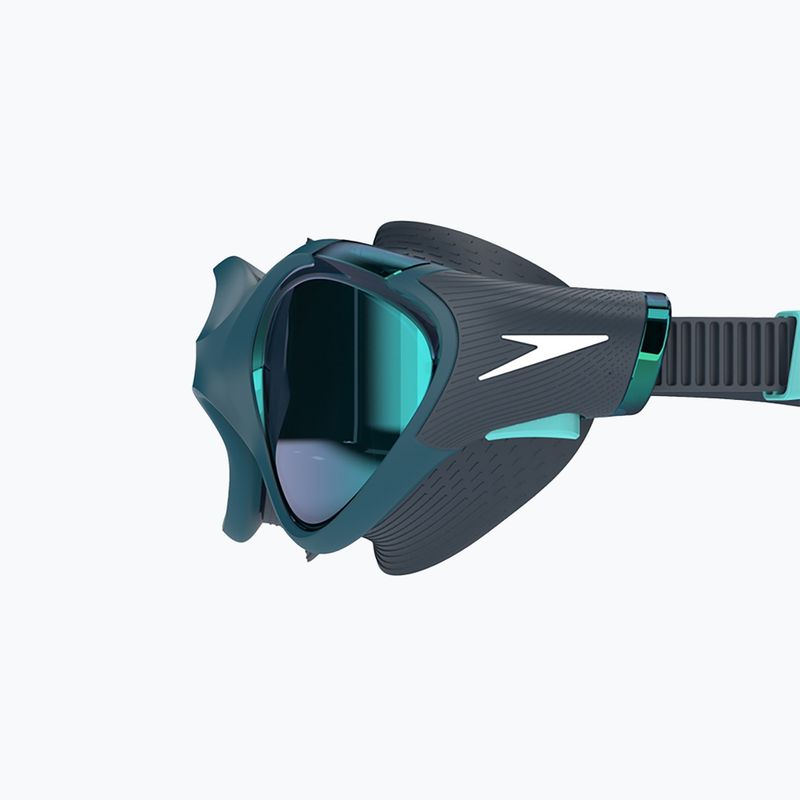 Окуляри для плавання жіночі Speedo Biofuse 2.0 Mirror dark teal / cobalt / emerald mirror 4