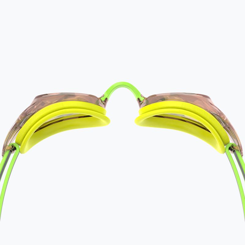 Окуляри для плавання Speedo Vanquisher 3.0 Mirrored hyper yellow/grey/ablaze mirror 3