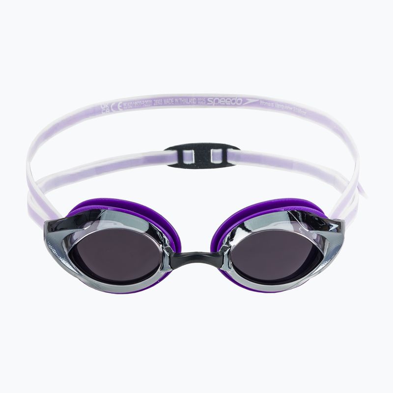 Окуляри для плавання жіночі Speedo Vanquisher 3.0 Mirrored purple haze/iris/silver mirror 2