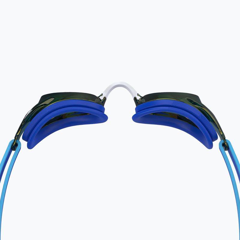 Окуляри для плавання дитячі Speedo Vanquisher 3.0 Mirror cobalt pop / cobalt / gold mirror 3