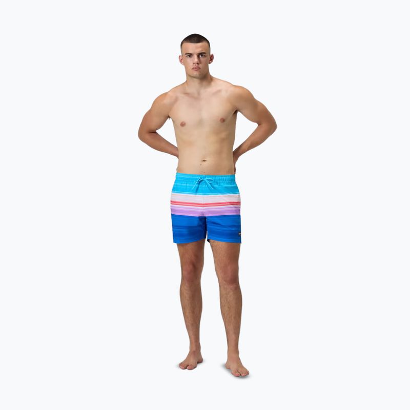 Шорти для плавання чоловічі Speedo Printed Redondo Edge Volley 16" turkish sea 6